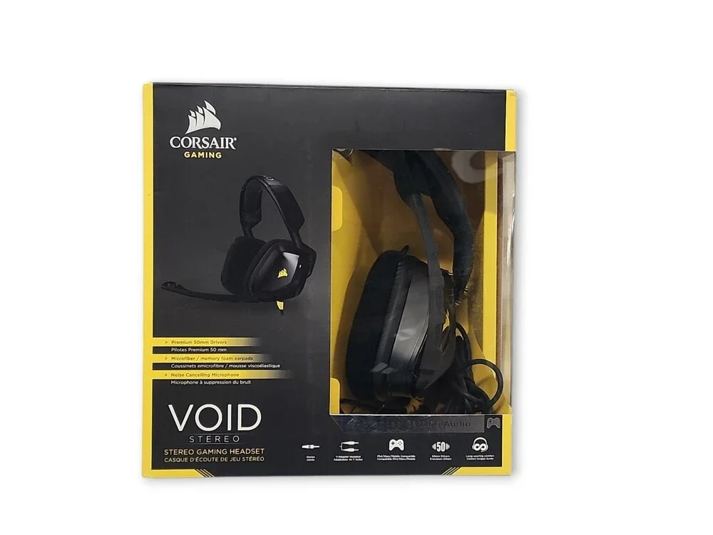 Corsair VOID CA-9011131-NA 9USB Wired Gaming Headset Open Box (Tested & Working)